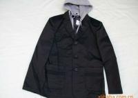 時尚男裝 西服可以鏈接帽子,也可以不鏈接[供應]_世界工廠網中國產品信息庫